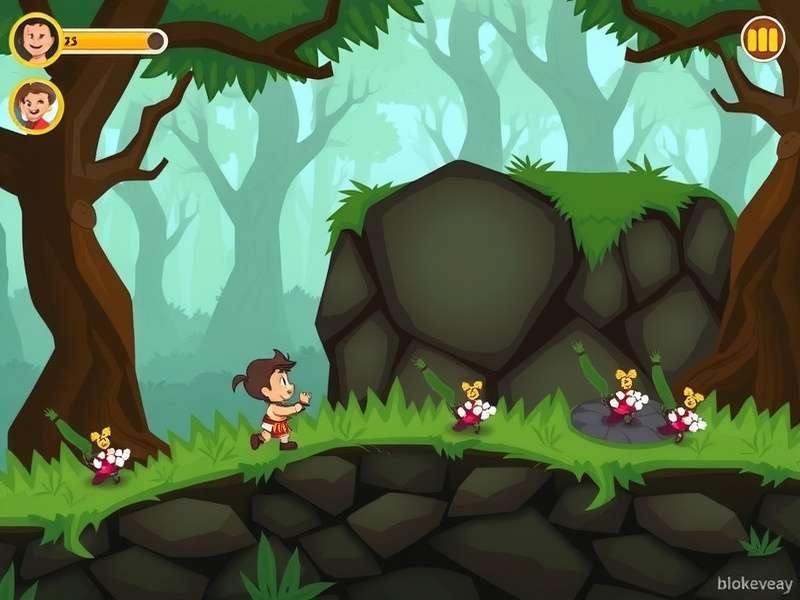 Chhota Bheem Dense Forest Gameplay